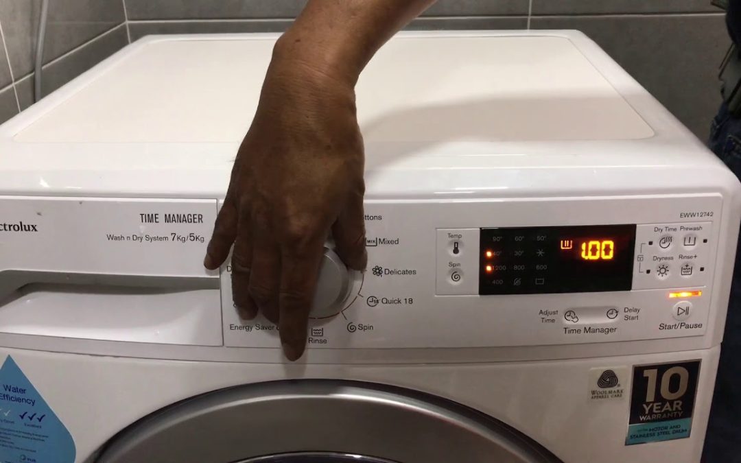 Cómo desbloquear la puerta de una lavadora Electrolux
