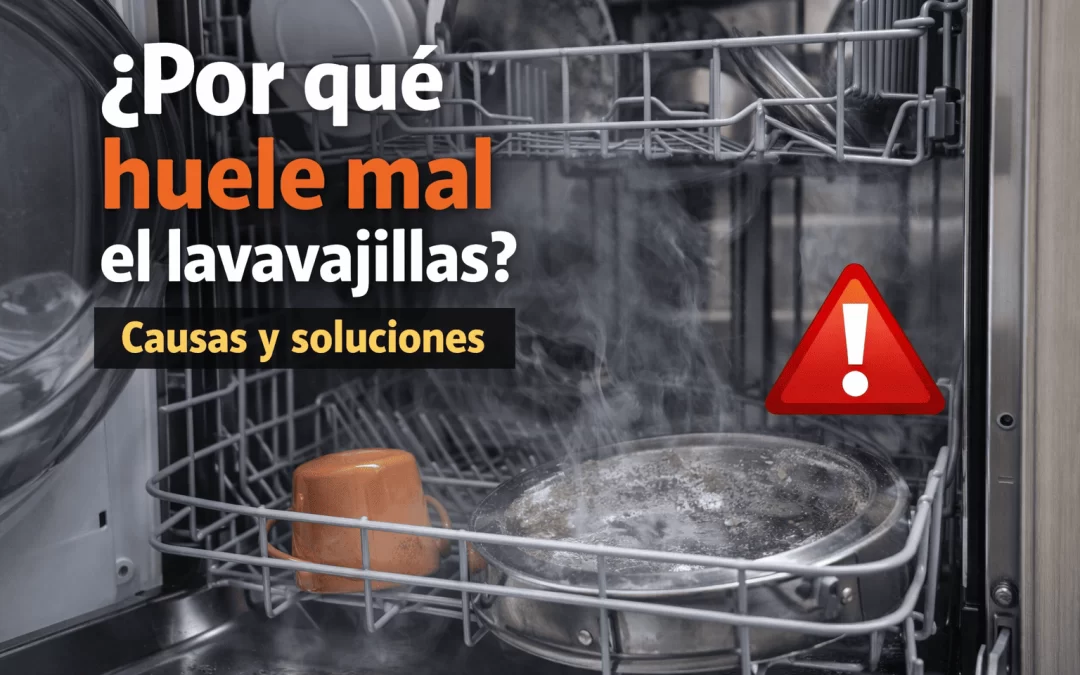 ¿Por qué huele mal el lavavajillas? Causas más comunes y cómo eliminar el mal olor