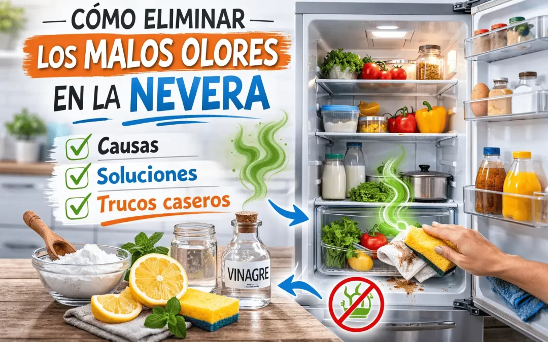 Eliminar olores nevera: guía completa para acabar con el mal olor definitivamente