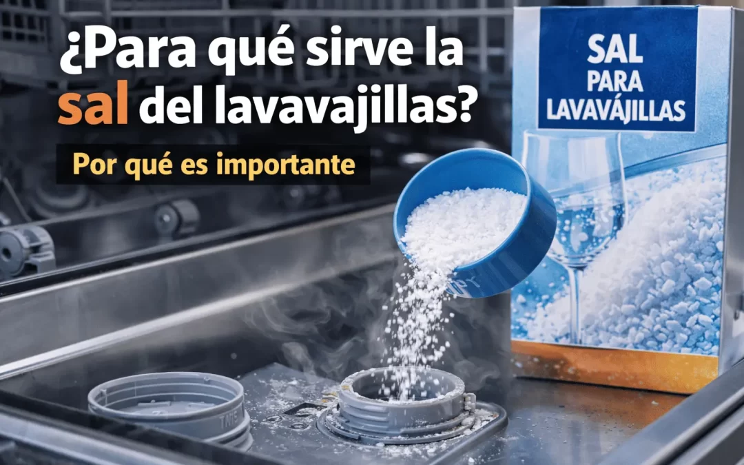 ¿Para qué sirve la sal del lavavajillas y por qué es tan importante?