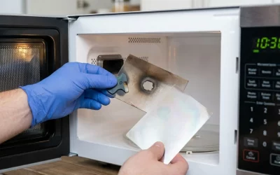 Mi microondas hace chispas: Por qué la placa de mica es la clave (y cómo cambiarla por 5€)